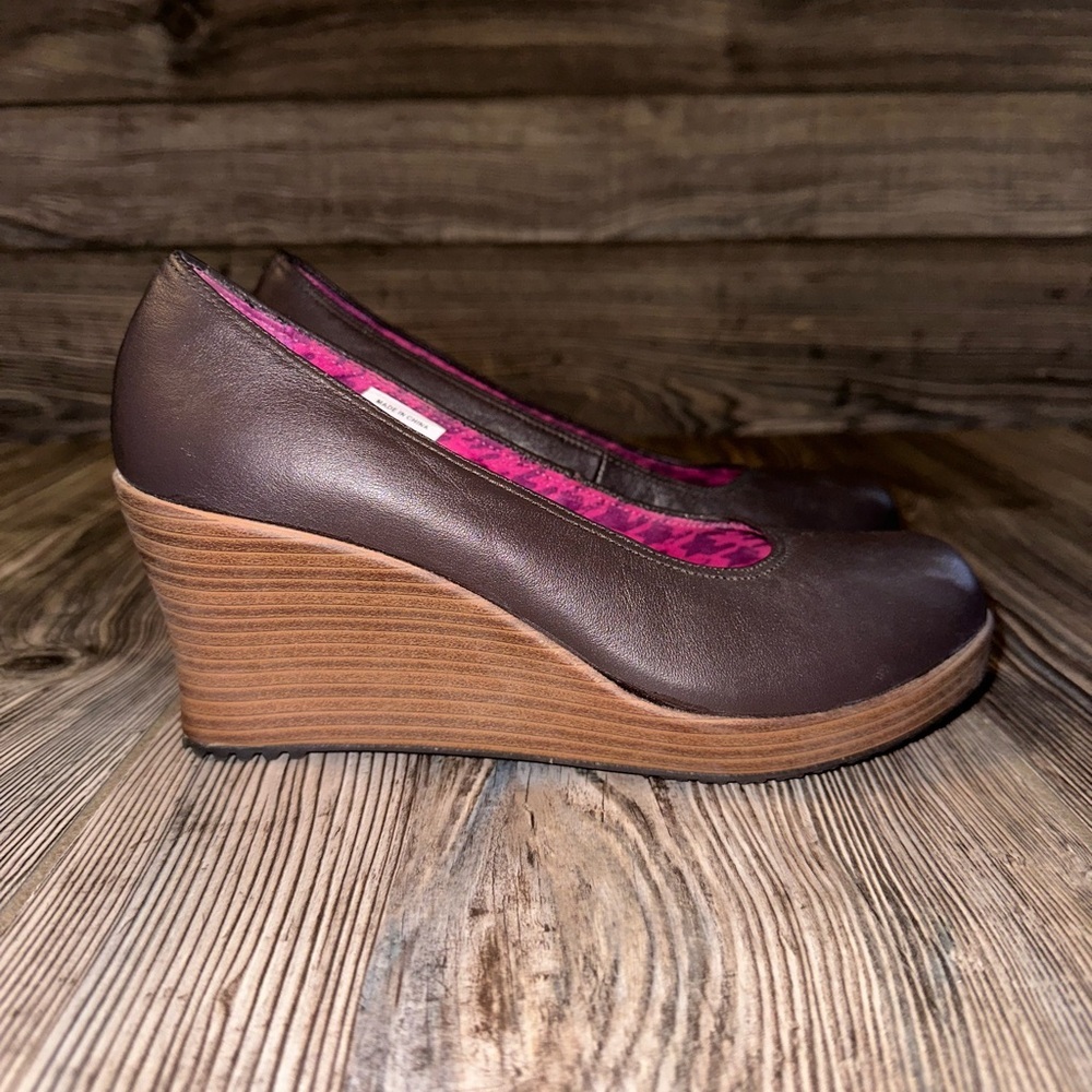 Crocs Brown Wedge Heel